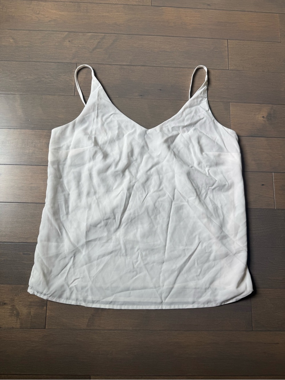 Banana Republic White Flowy Tank